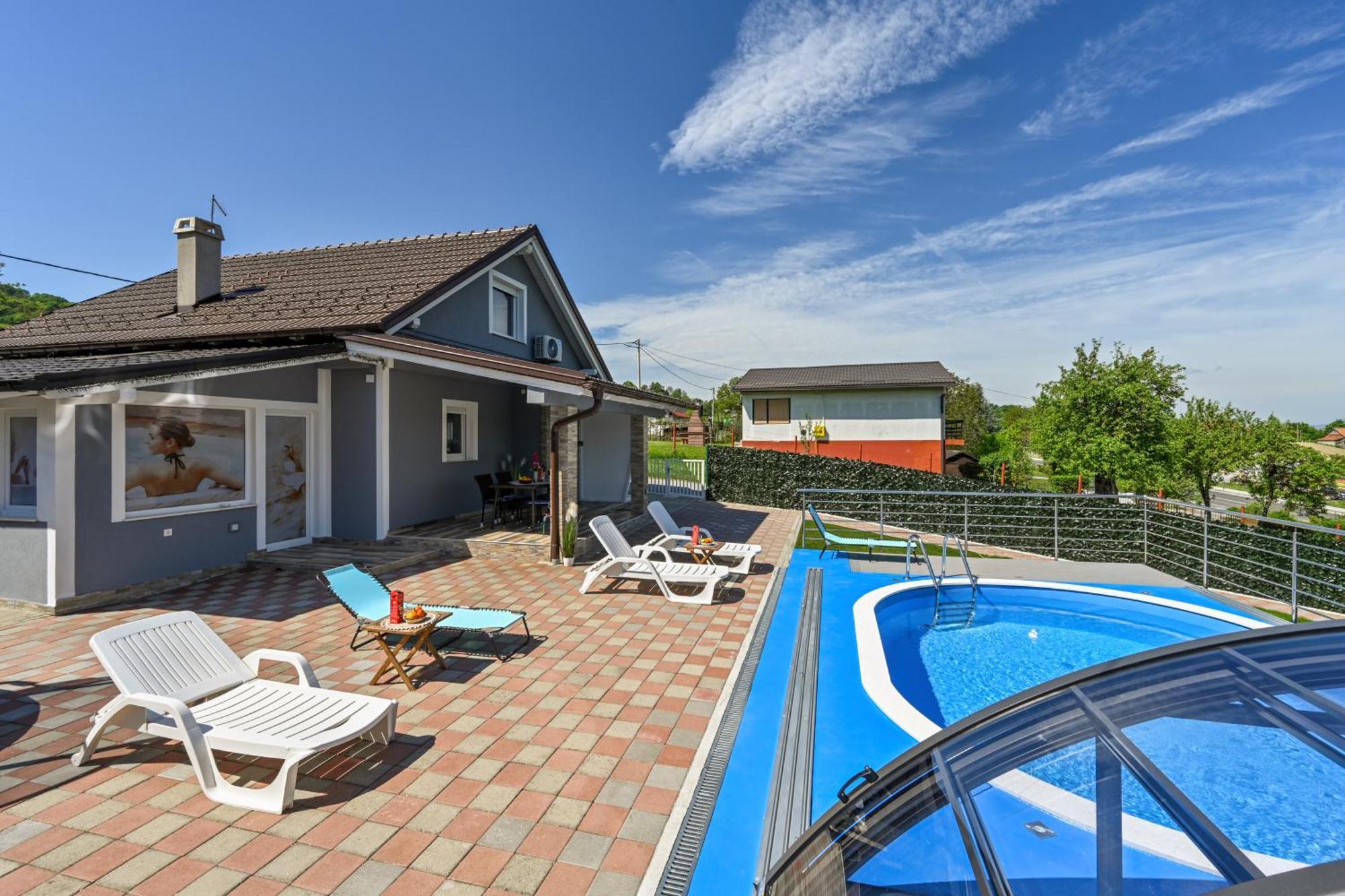 Cvetkova Hiza Sa Jacuzzijem Villa Tuheljske Toplice Ngoại thất bức ảnh
